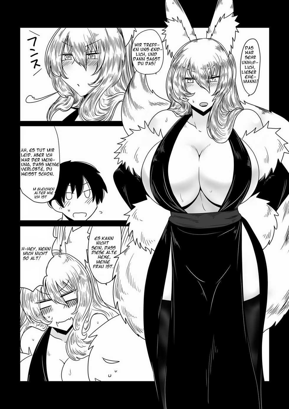 [Hroz] Kitsune ni Mukoiri. | Verheiratet mit einer reifere Fuchsin [German] [Sonnenstern] - Page 2