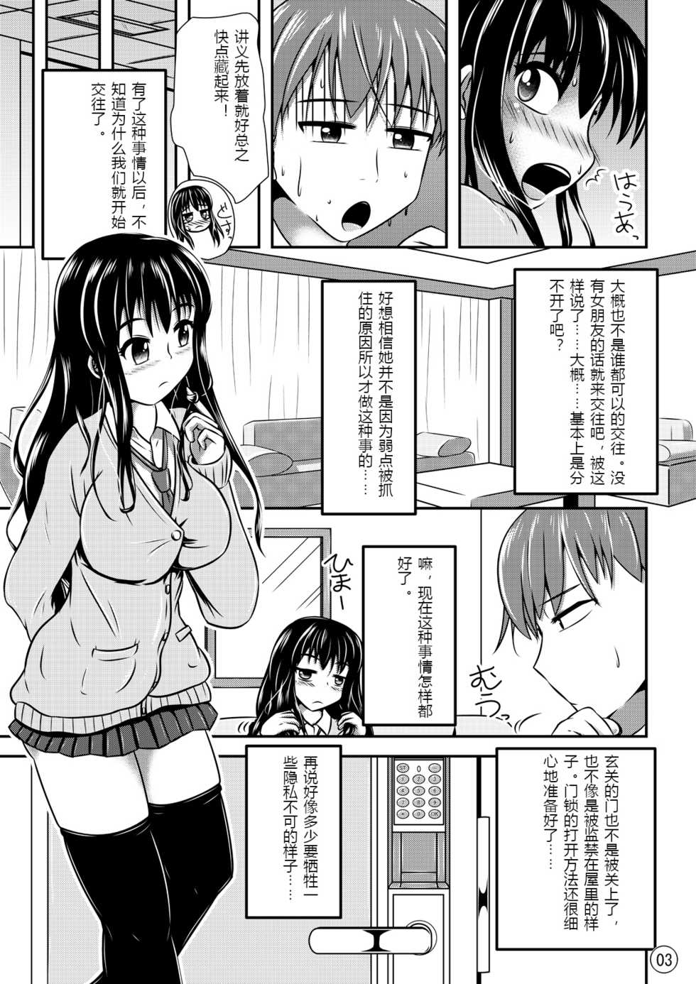 [Shiroi Shinoshino (Shinoda Kazuhiro)] Maniac Mansion [Chinese] [夏虫个人汉化] [Digital] - Page 4