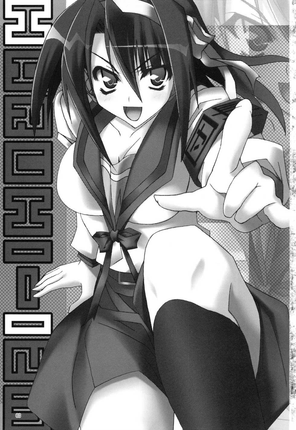 (SC33) [RADICAL DASH (Miyane Aki)] Suzumiya Haruhi no Shikkou Keikaku (Suzumiya Haruhi no Yuuutsu) - Page 2