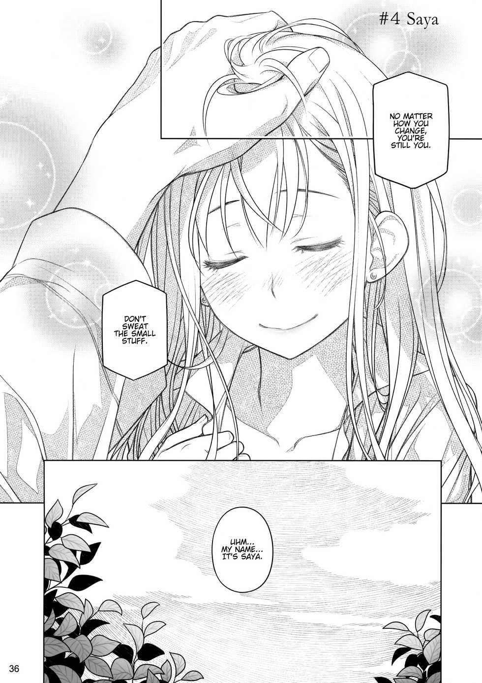 (COMITIA116) [Otaku Beam (Ootsuka Mahiro)] Stay by Me Zenjitsutan Fragile S - Stay by me "Prequel" [Fragile・S] [English] [Hentai_Doctor] - Page 35