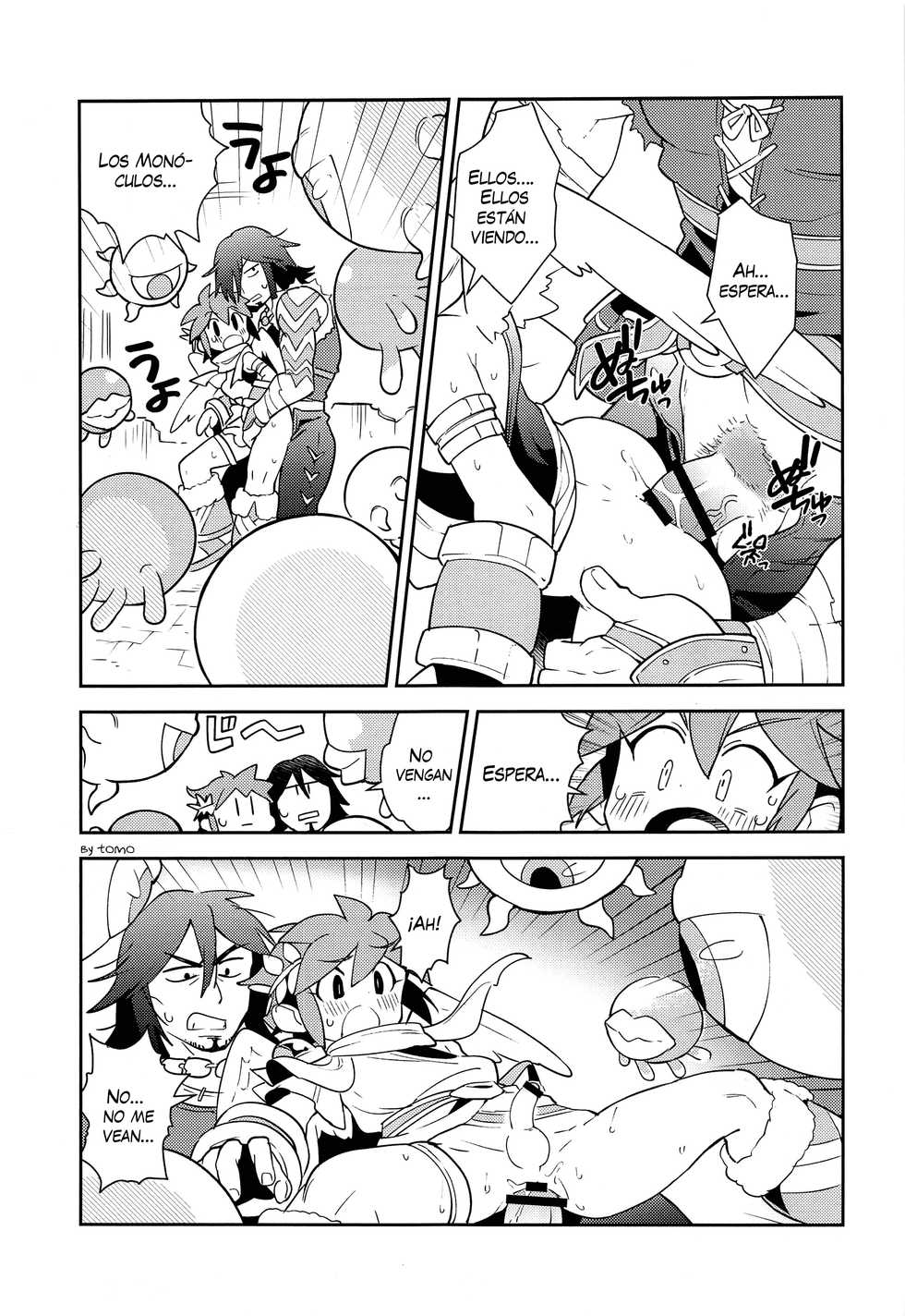 (ShotaFes 3) [Pometeor (Enotou)] Shinyakuseisho (Kid Icarus: Uprising) [Spanish] [Shota Sekai] - Page 24