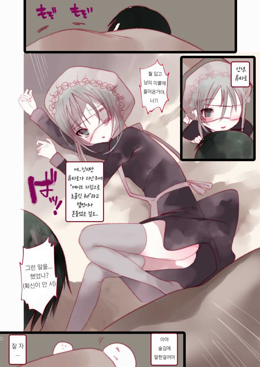 [111 Touban (1-gou)] Youichi ga Maid Fuku o Kite kureru Hon | 하이치가 메이드복 입어주는 책 [Korean] [Digital] - Page 3