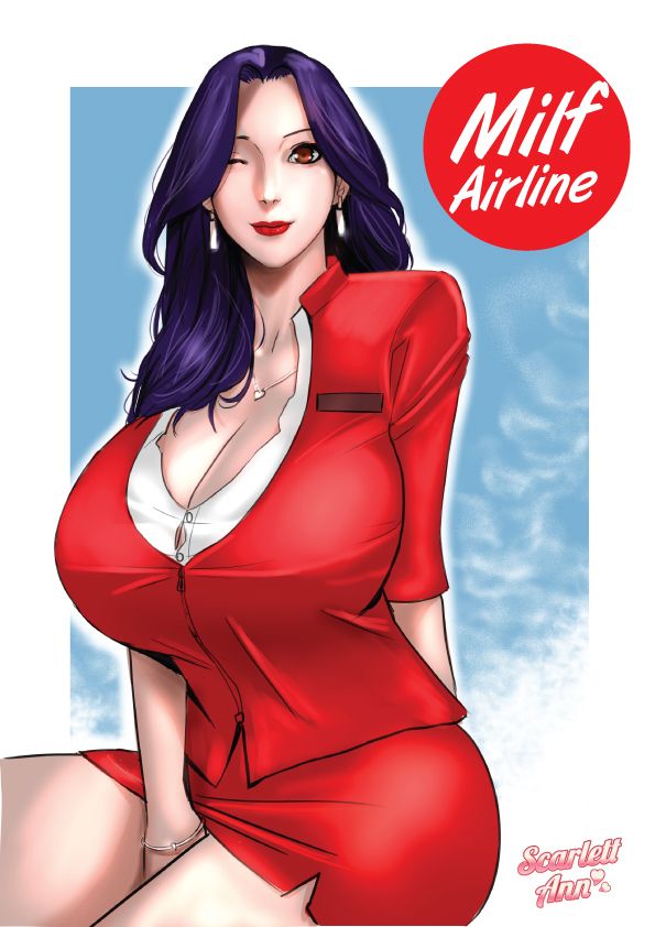 [Scarlett Ann] Milf Airline (Ongoing) [Chinese] [逆天漢化組] - Page 1