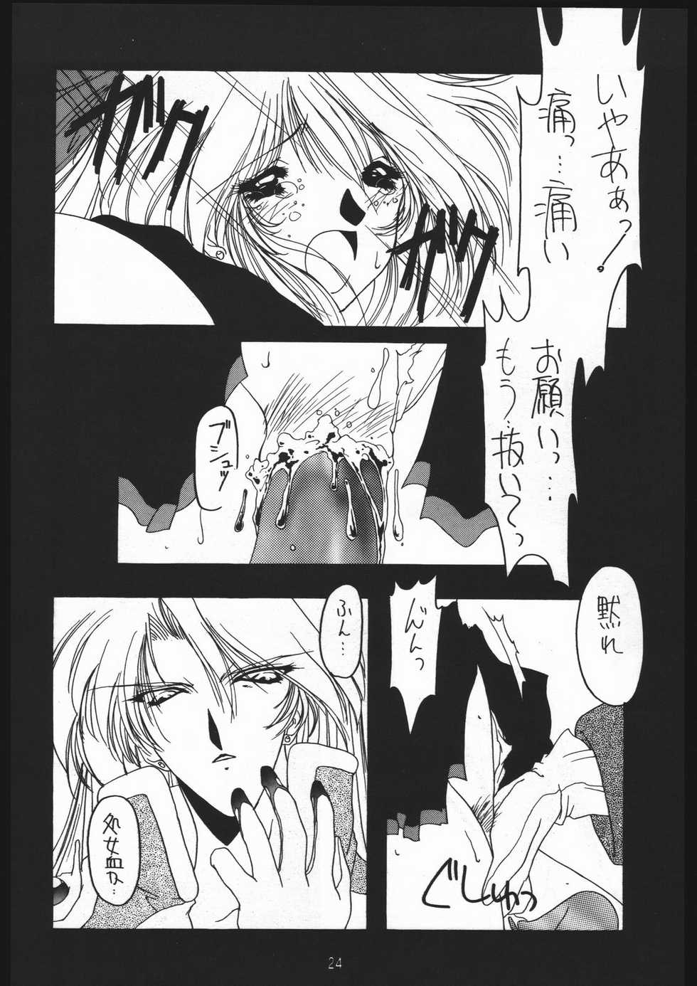 (C48) [Chimeishou (Ami Hideto)] Seirei Yakyoku Joukan - Rosenfeld IV (Bishoujo Senshi Sailor Moon) - Page 25