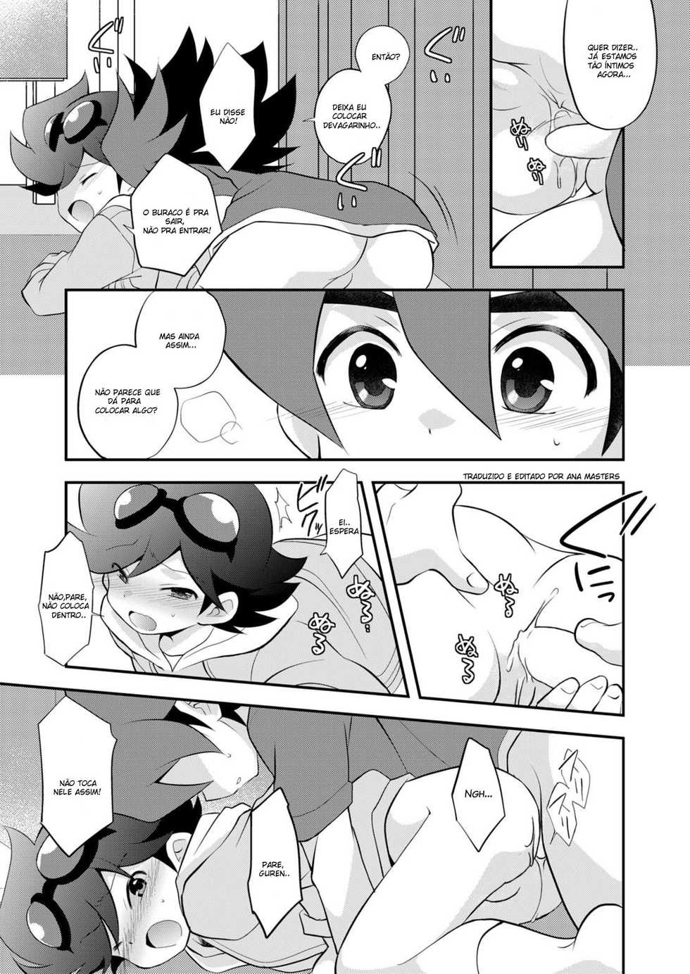 [Takemaruya (Takenoko)] Kongara Construction (Tenkai Knights) [Portuguese-BR] [digital] - Page 15