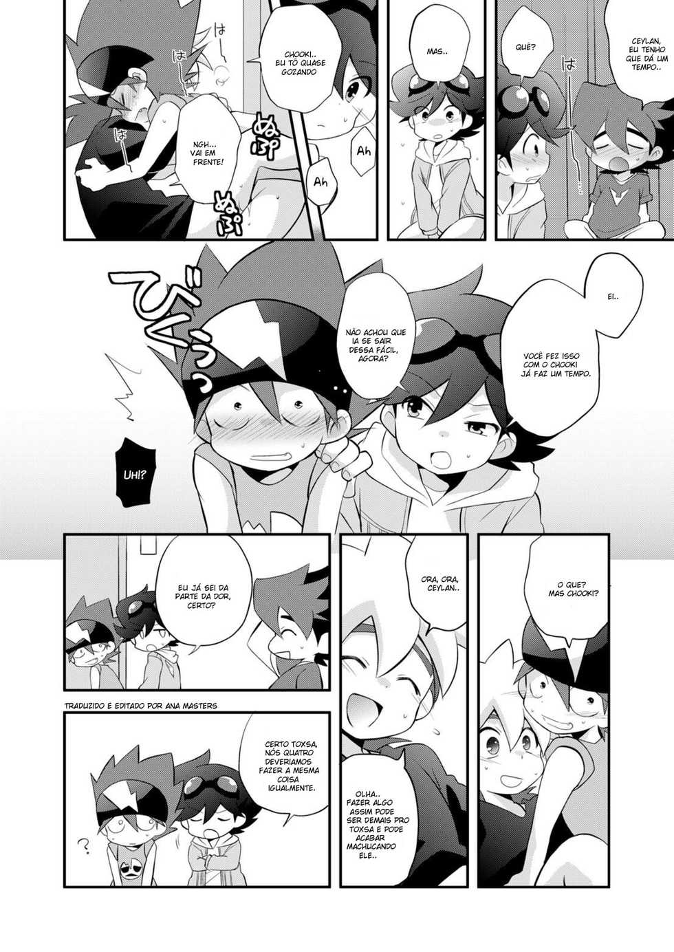 [Takemaruya (Takenoko)] Kongara Construction (Tenkai Knights) [Portuguese-BR] [digital] - Page 18