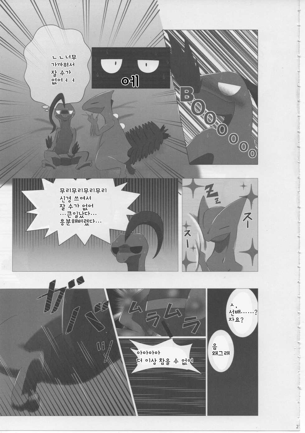 (Kansai! Kemoket 6) [Rizaru Forest. (Ahchi)] Mitsurin Panic | 밀림 패닉 (Pokémon) [Korean] - Page 20