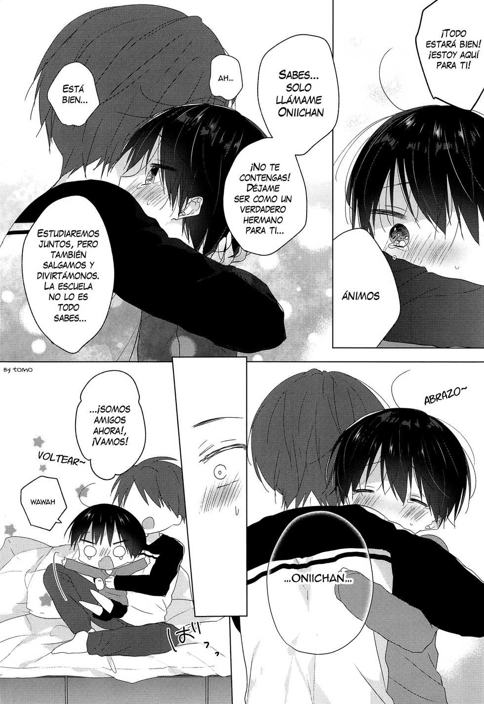 (ShotaFes 4) [OS tokku (Shikimura)] Jouzu ni Ikeru kana | Will I Make It Alright? [Spanish] [Shota Sekai] - Page 9
