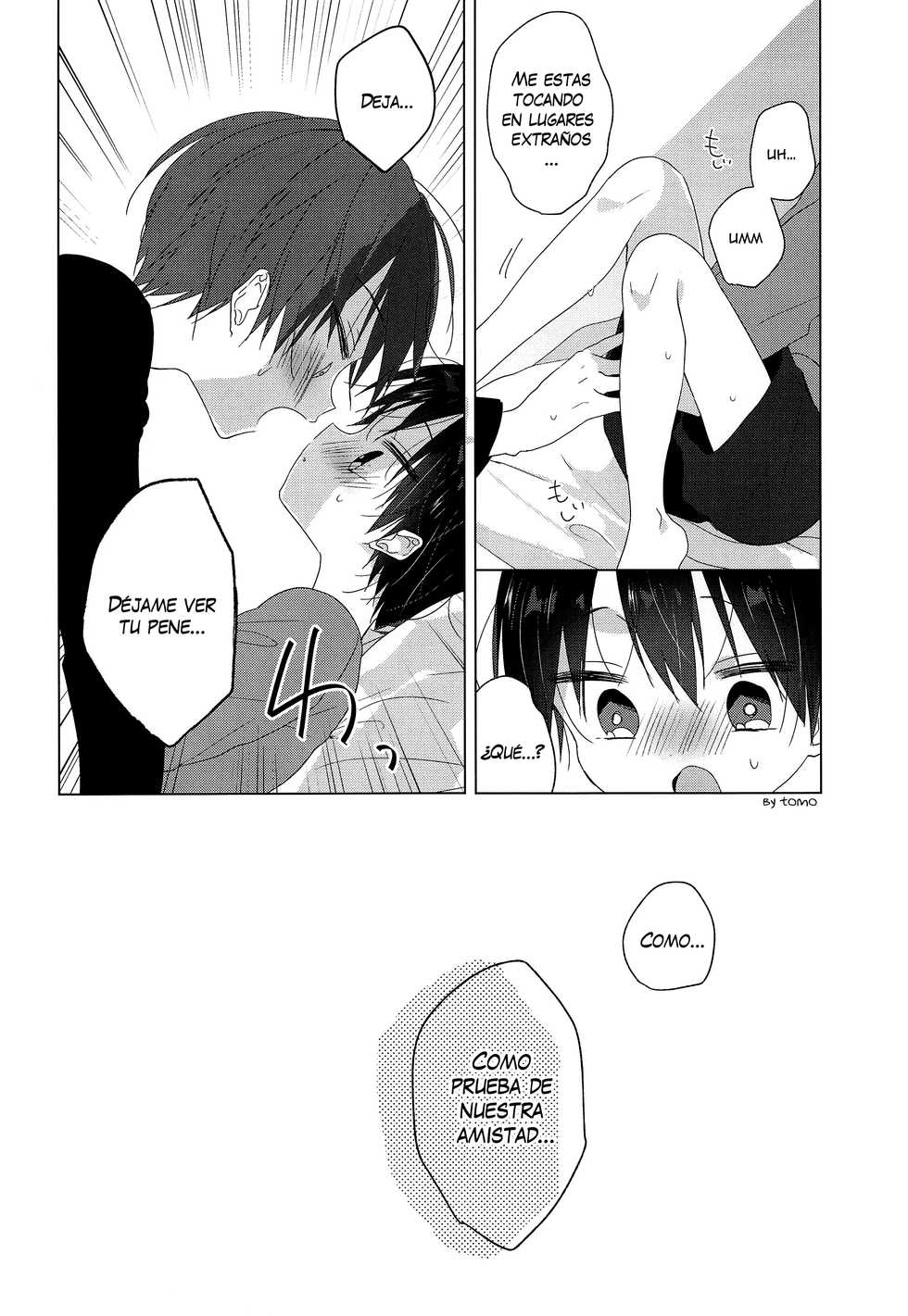 (ShotaFes 4) [OS tokku (Shikimura)] Jouzu ni Ikeru kana | Will I Make It Alright? [Spanish] [Shota Sekai] - Page 11