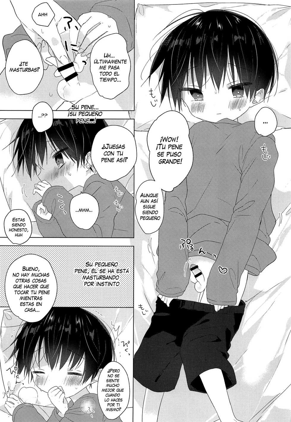 (ShotaFes 4) [OS tokku (Shikimura)] Jouzu ni Ikeru kana | Will I Make It Alright? [Spanish] [Shota Sekai] - Page 12
