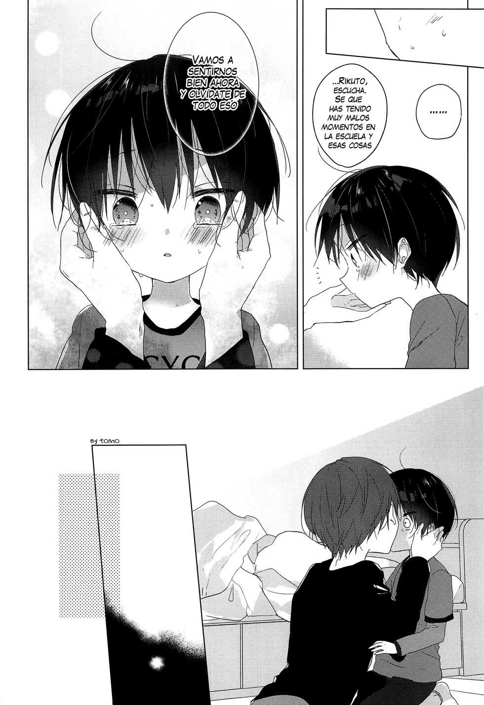 (ShotaFes 4) [OS tokku (Shikimura)] Jouzu ni Ikeru kana | Will I Make It Alright? [Spanish] [Shota Sekai] - Page 17