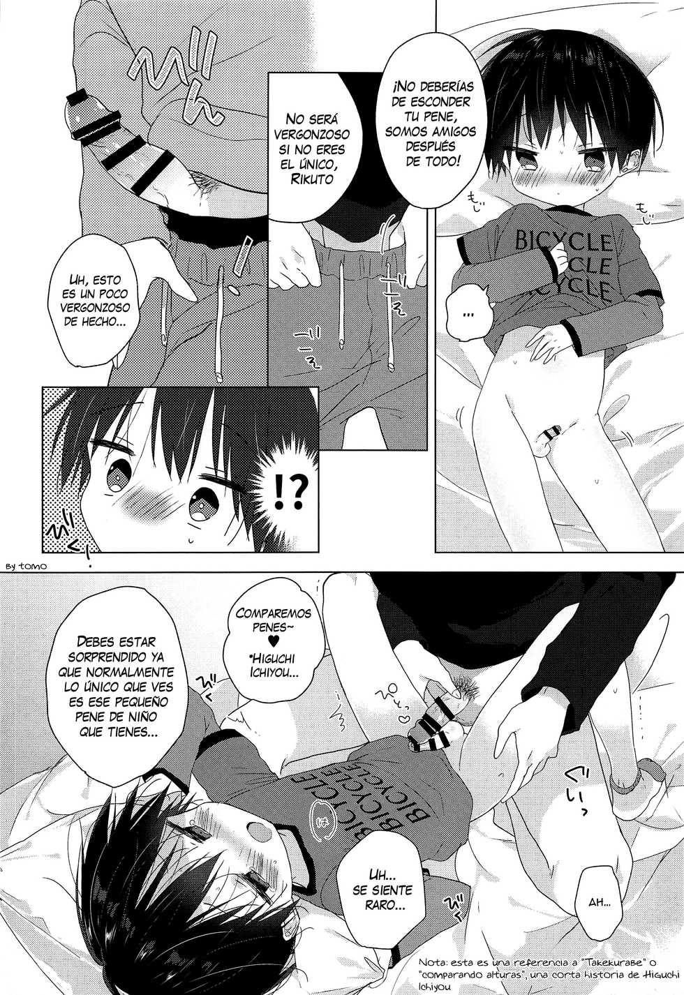 (ShotaFes 4) [OS tokku (Shikimura)] Jouzu ni Ikeru kana | Will I Make It Alright? [Spanish] [Shota Sekai] - Page 19