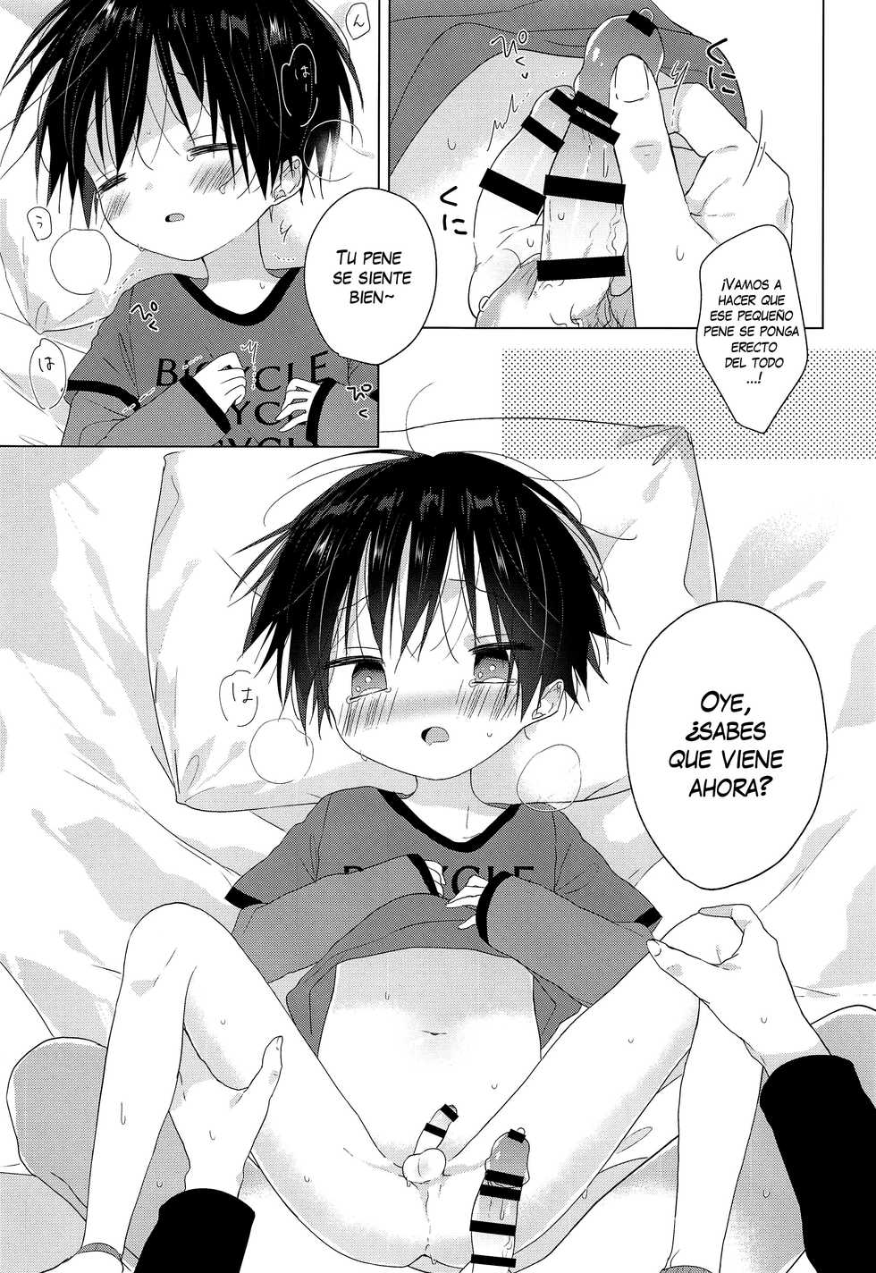 (ShotaFes 4) [OS tokku (Shikimura)] Jouzu ni Ikeru kana | Will I Make It Alright? [Spanish] [Shota Sekai] - Page 20
