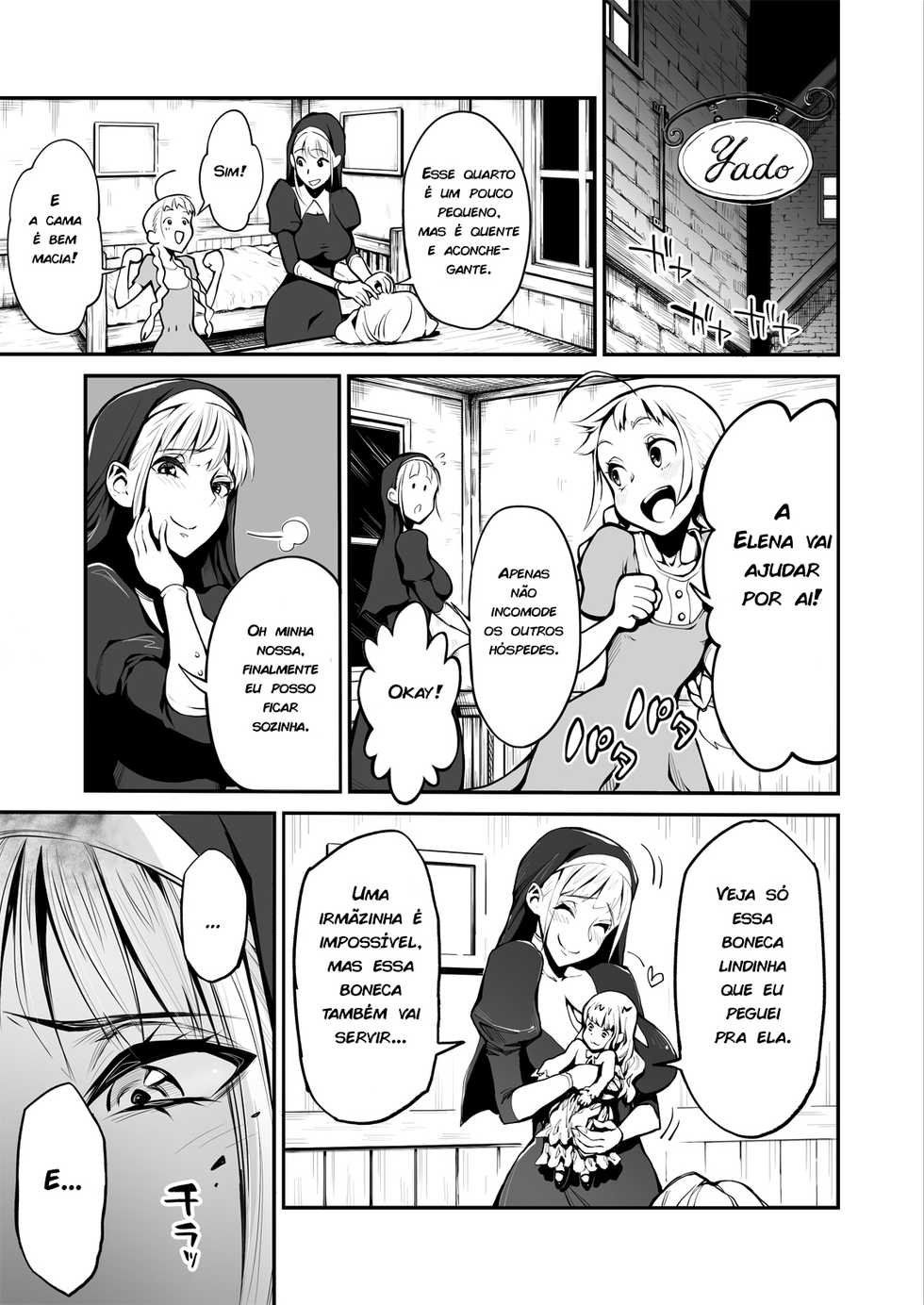 [haidara] Futanari Sister, Manamusume o Rape Su! [Portuguese-BR] [zk3y] - Page 4