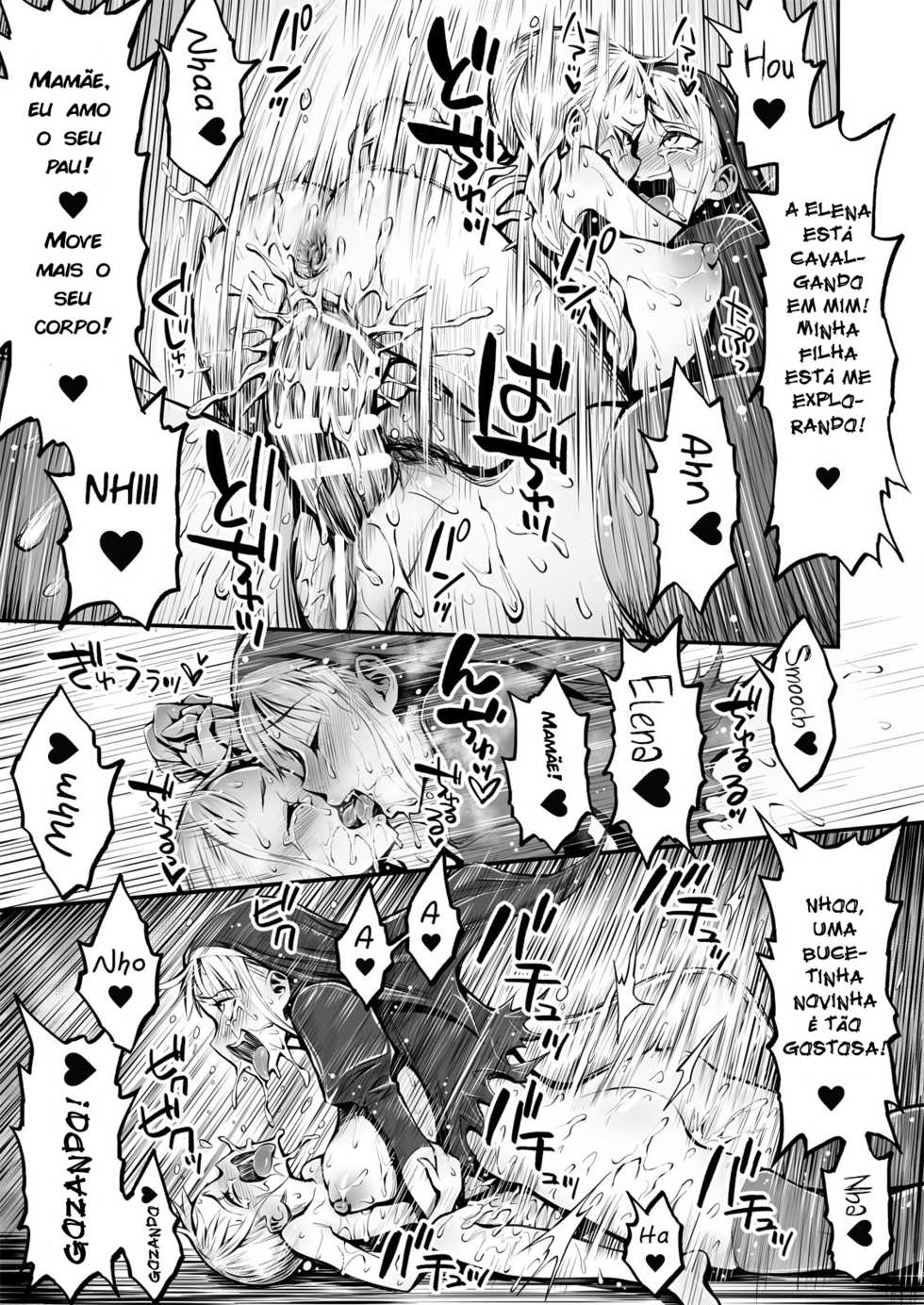 [haidara] Futanari Sister, Manamusume o Rape Su! [Portuguese-BR] [zk3y] - Page 36