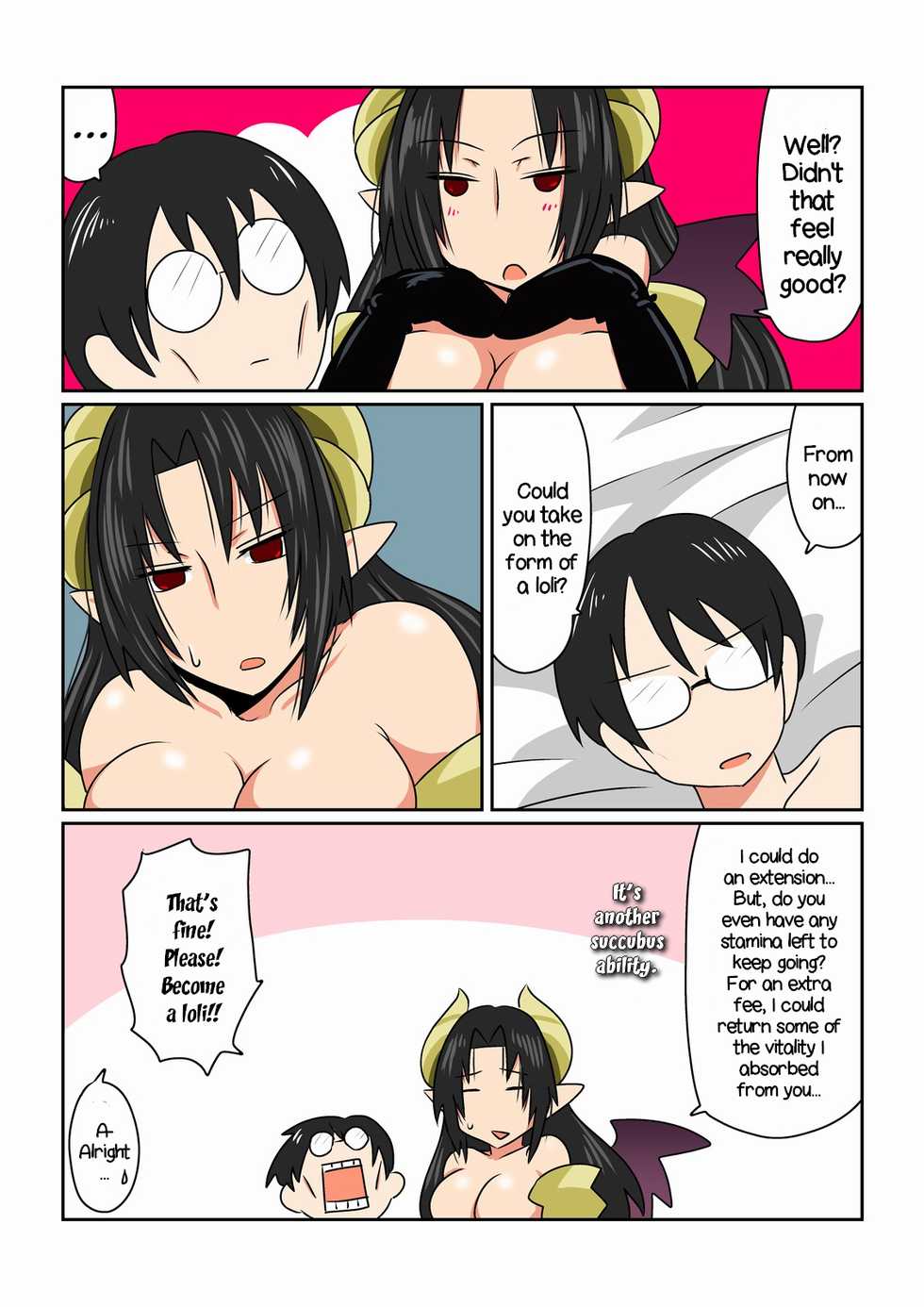 [Hroz] Lolicon to Kyonyuu Succubus-san. | The Lolicon and The Big Breasted Succubus. [English] {Erelzen} [Digital] - Page 13