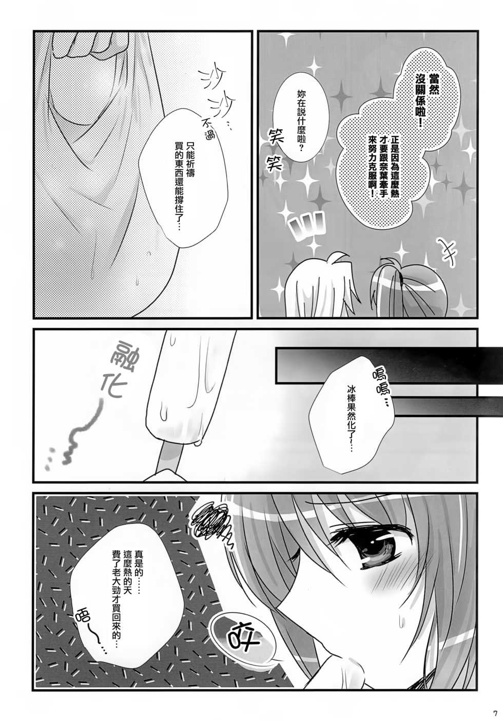 (C94) [Ameiro (Nanashiki)] Natsudoke (Mahou Shoujo Lyrical Nanoha) [Chinese] [大友同好会&豆腐磨坊漢化組] - Page 5