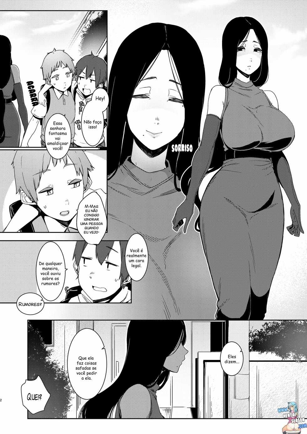[Nanbou Hitogakushiki (Nakamura Regura)] Douketsu no Mujina [Portuguese-BR] [digital] - Page 3