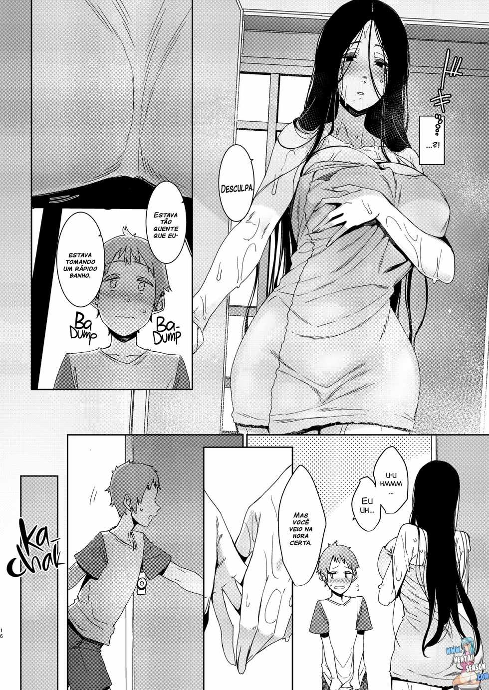 [Nanbou Hitogakushiki (Nakamura Regura)] Douketsu no Mujina [Portuguese-BR] [digital] - Page 17