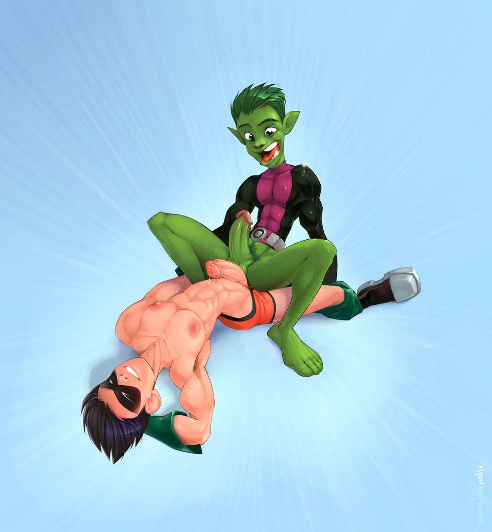 [Yoshka] Robin tops Beast Boy Reward (Teen Titans) - Page 5