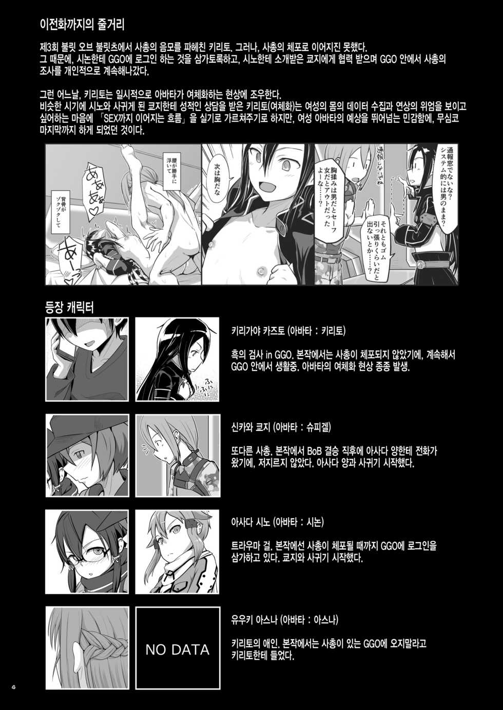 [Umari-ya (D-2)] Kiriko Route ni Bunki shimashita. 2 (Sword Art Online) [Korean] [Digital] - Page 3