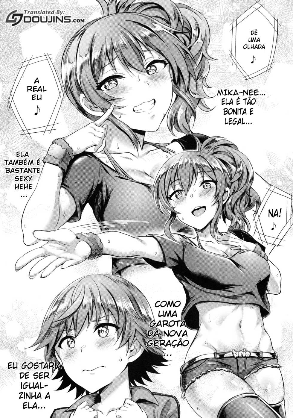 (C92) [BRIO (Puyocha)] Mika-nee no Tanryoku Shidou - Mika's Guide to Self-Confidence (THE IDOLM@STER CINDERELLA GIRLS) [Portuguese-BR] - Page 3