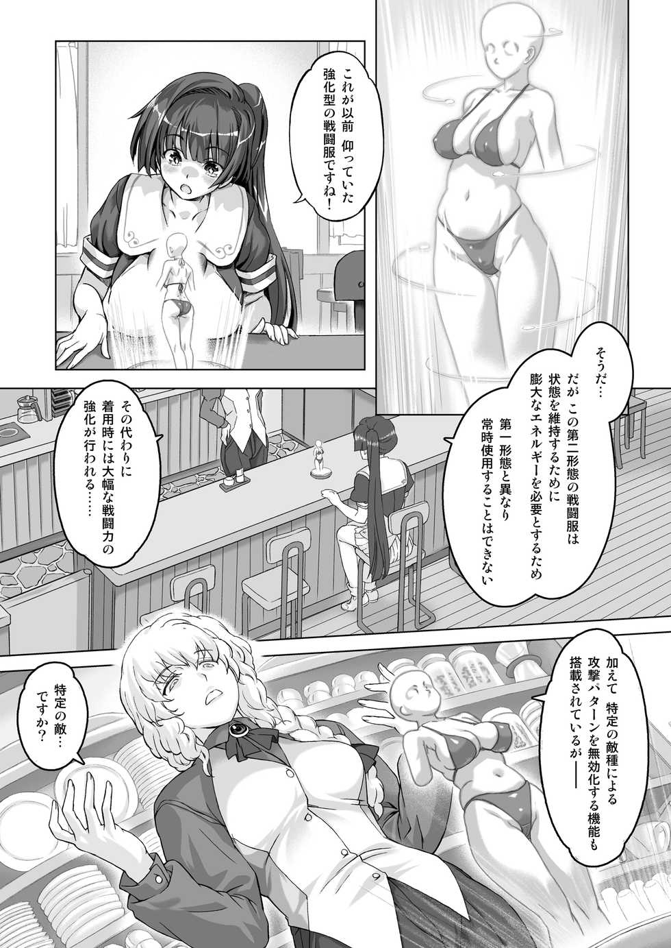 [Orange Peels (Ore P 1-gou)] Sukumizu Sentai Bikininger R Vol.2 [Digital] - Page 8