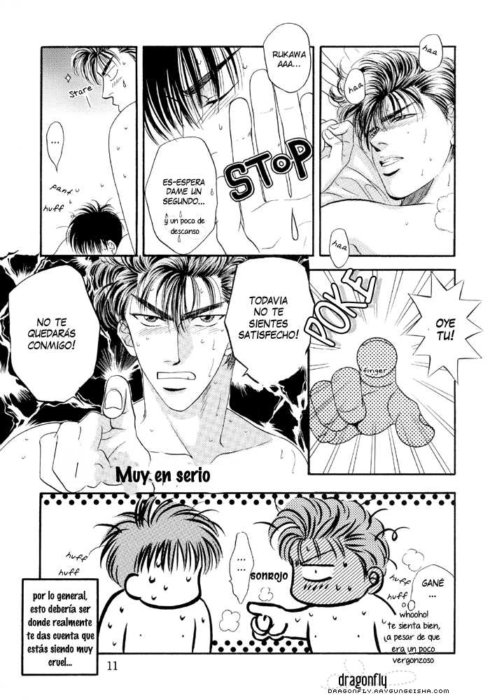 [Shouhoku Taiiku Yougushitsu (Yamane Ayano)] NO KISS (Slam Dunk) [Spanish] [Junsuhiro] [Incomplete] - Page 11