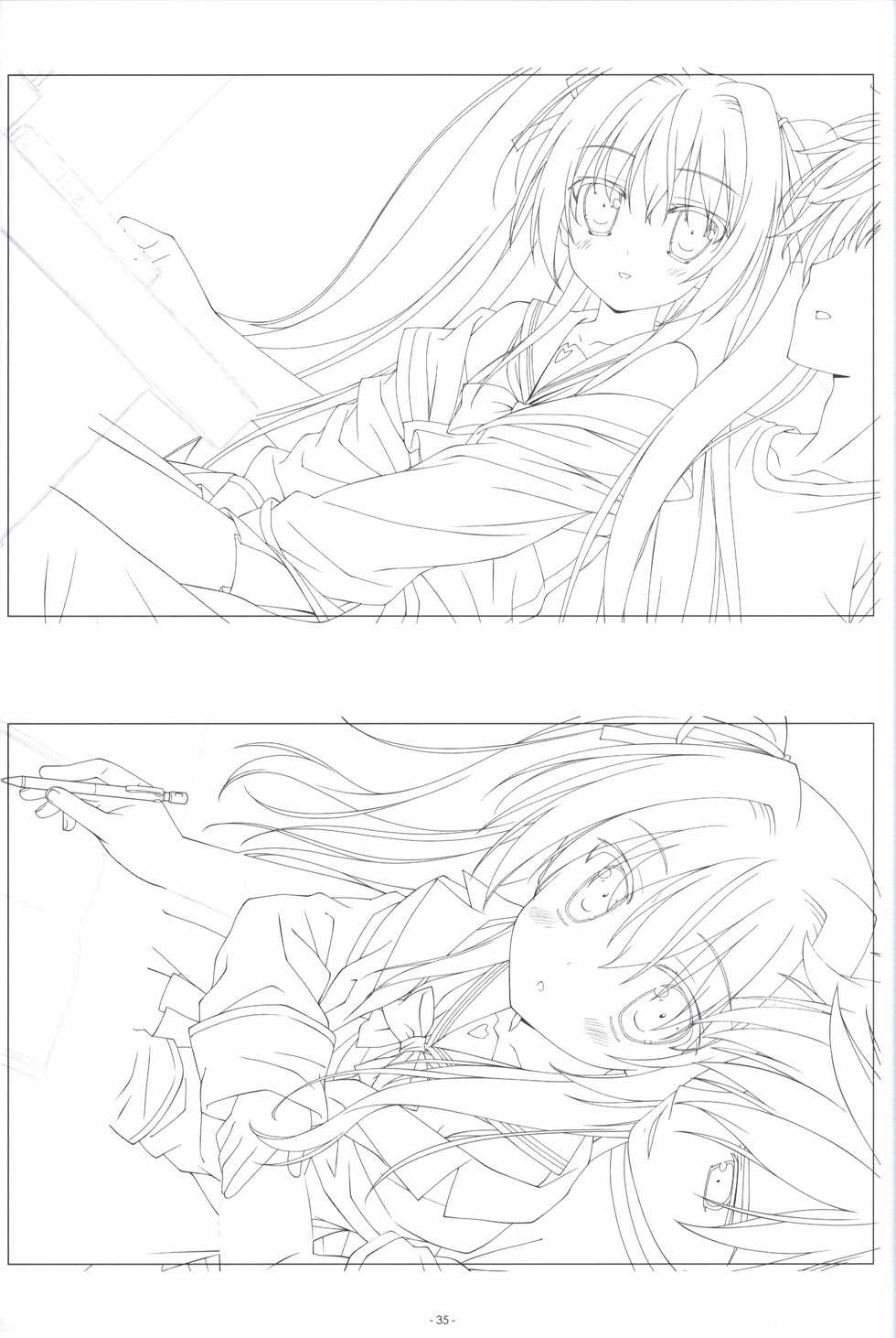 Irotoridori no Sekai COMPLETE ARTWORKS FIRST VOLUME -WORLD’S END- - Page 34