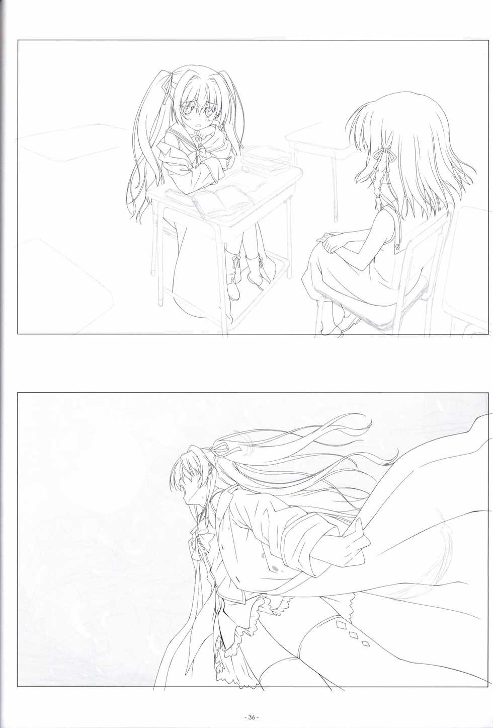 Irotoridori no Sekai COMPLETE ARTWORKS FIRST VOLUME -WORLD’S END- - Page 35