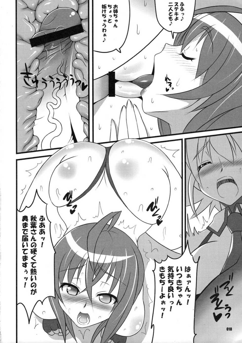 (COMIC1☆3) [z-s-e (z-s-e)] Q-TEC-Z. (Sora wo Kakeru Shoujo) - Page 17