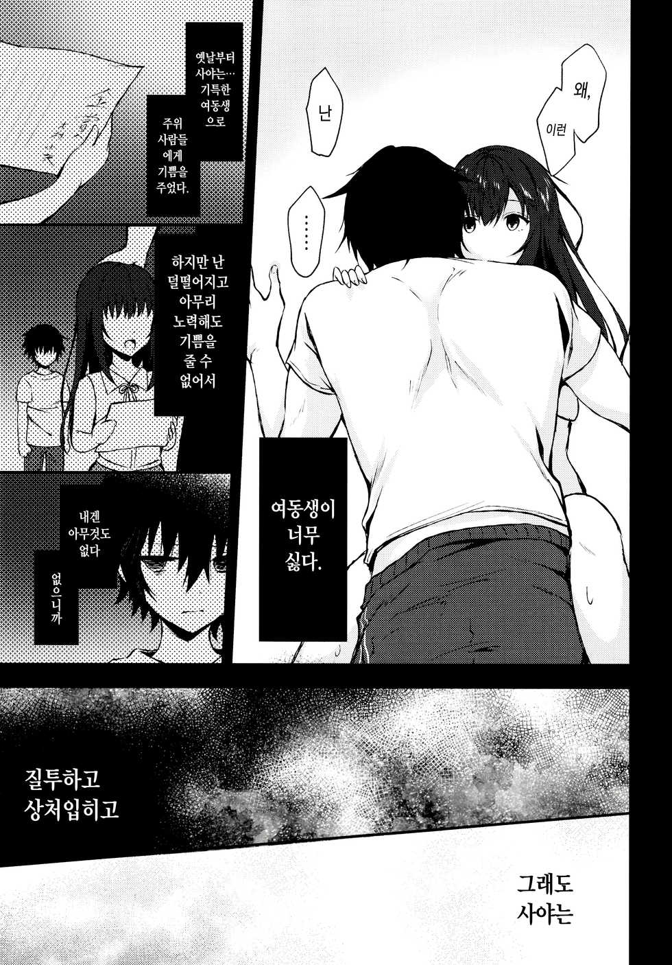 [Tekkamaki (Tetsuyama Kaya)] Nandemo Yasashiku Ukeirete Kureru Imouto | 뭐든지 다정하게 받아들여주는 여동생 [Korean] [Digital] - Page 26