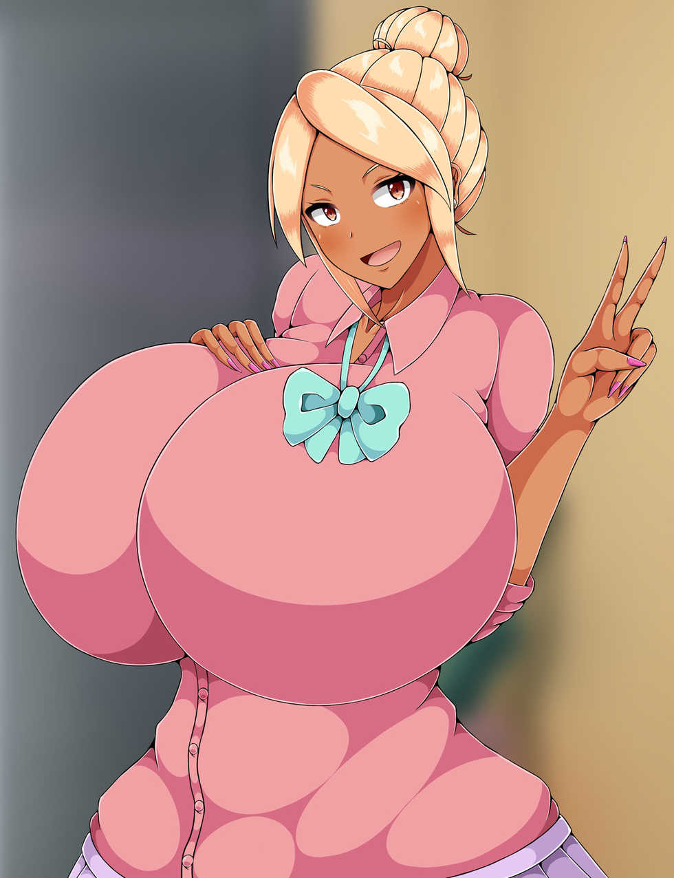 [Himitsu Tetra (Senwa)] Kuro Gal-chan ga Yattekita - Page 2