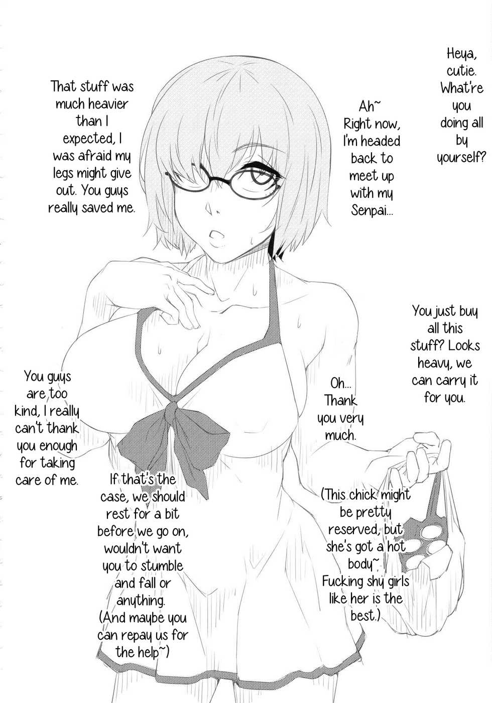 (C94) [Kunseidou (Bacon)] Chaldea NTR Nanpa Beach (Fate/Grand Order) [English] [Jagi-Sama] - Page 26