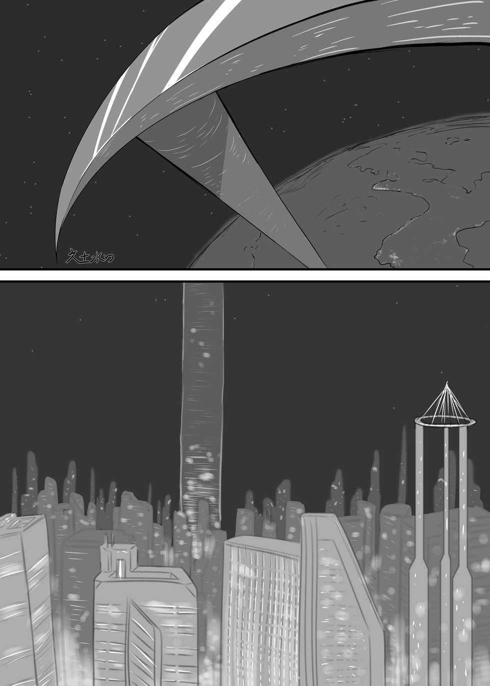 [Bundosuikou] Shemale Shoufu no Junan | Shemale娼妇的受难 [Chinese] [新桥月白日语社] - Page 2