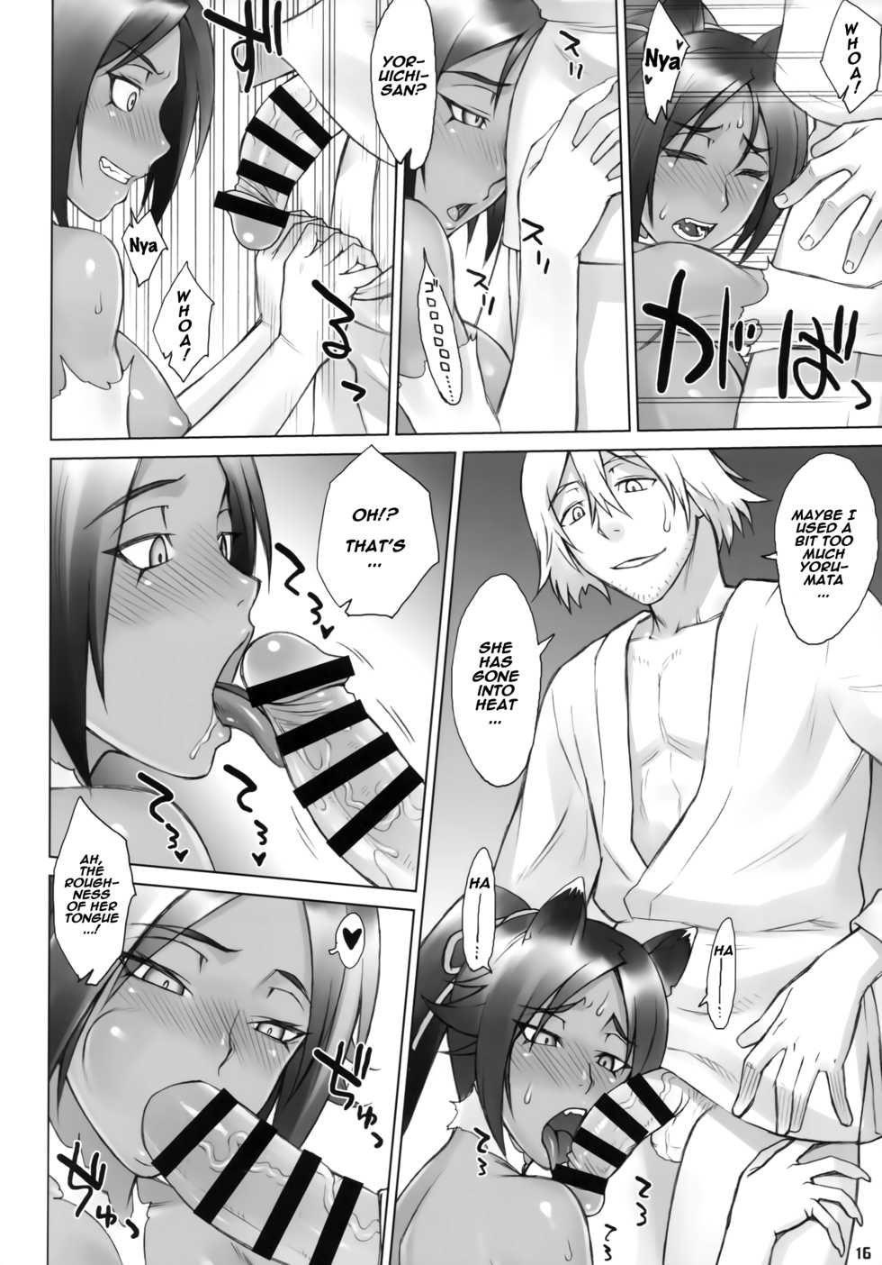 (C96) [Nagaredamaya (BANG-YOU)] Yoruneko-san no Shunkou Raijuu Ikaryaku. (Bleach) [English] [Naxusnl] - Page 15