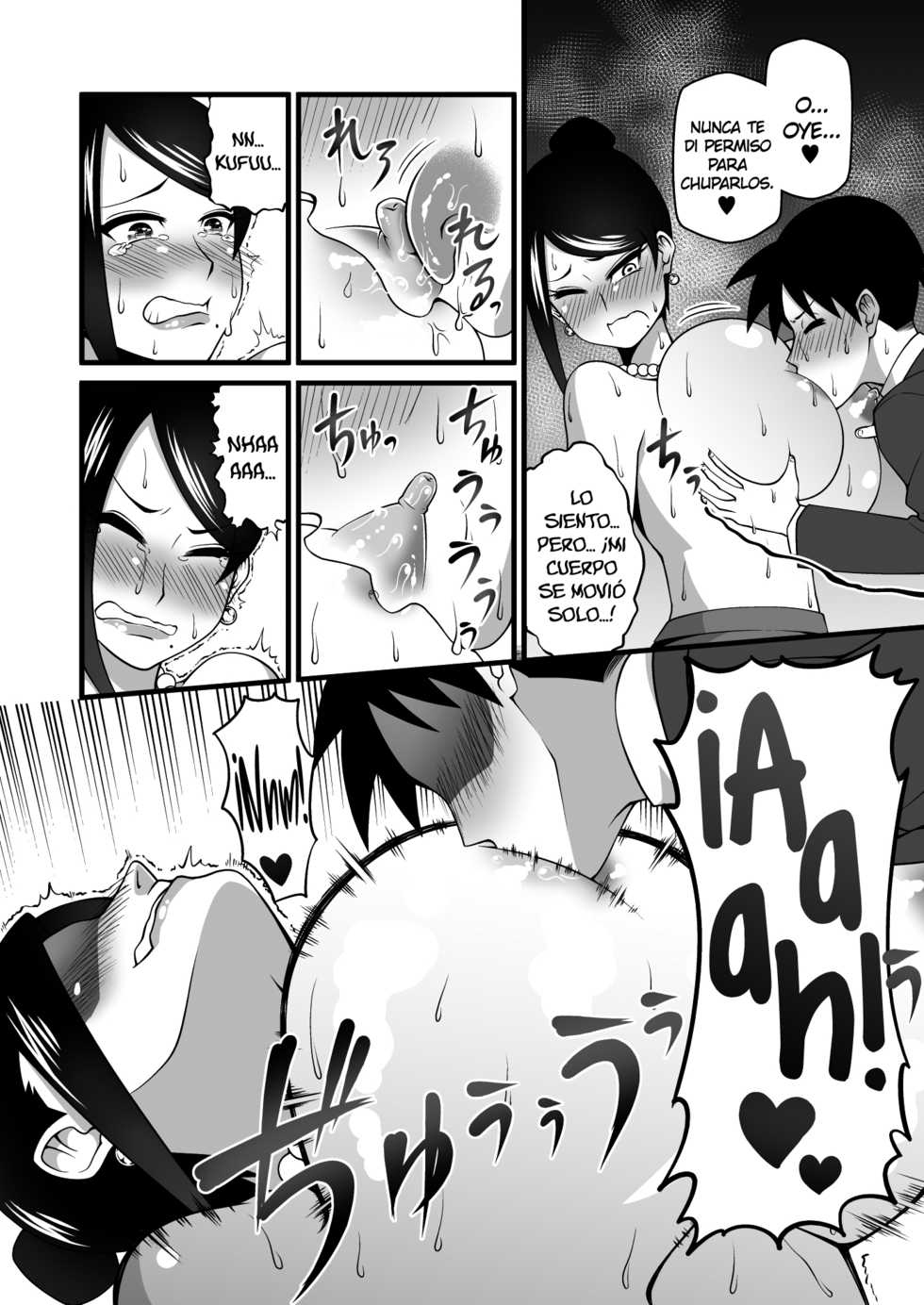 [Gekidan☆Onigashima (Simayuu, Oniyama)] Kono Kyonyuu de Joushi wa Muri desho!! (Bijin Onna Joushi Takizawa-san) [Spanish] [K.A. Works] [Digital] - Page 13