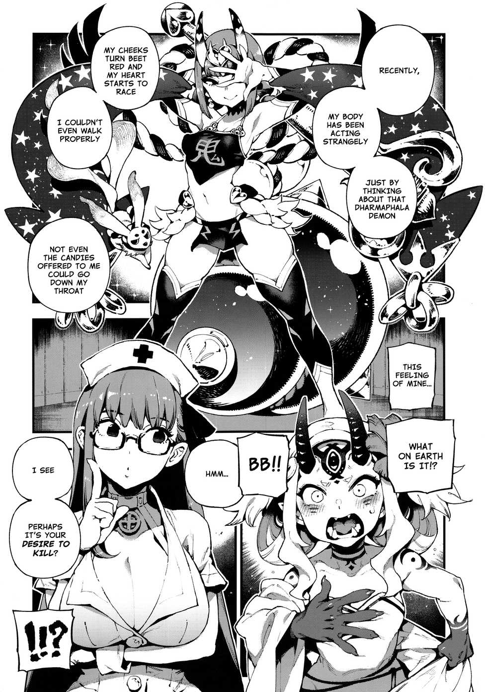 [Bear Hand (Fishine, Ireading)] CHALDEA MANIA - Oni & Ma | CHALDEA MANIA - Oni & Devil (Fate/Grand Order) [English] [Nishimaru] [Decensored] - Page 5