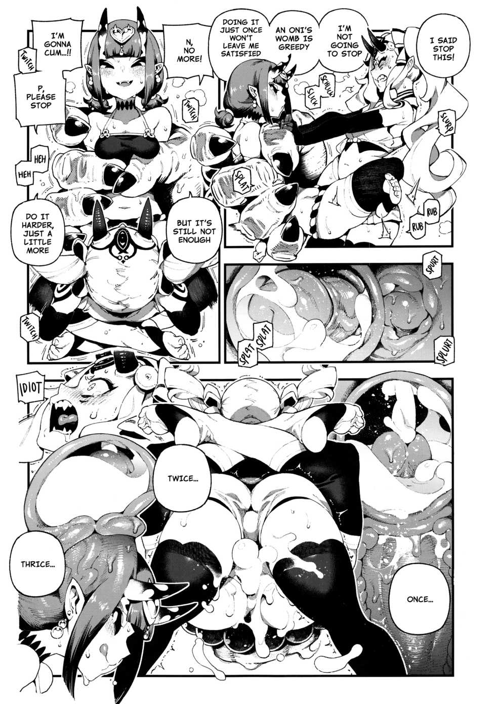 [Bear Hand (Fishine, Ireading)] CHALDEA MANIA - Oni & Ma | CHALDEA MANIA - Oni & Devil (Fate/Grand Order) [English] [Nishimaru] [Decensored] - Page 11