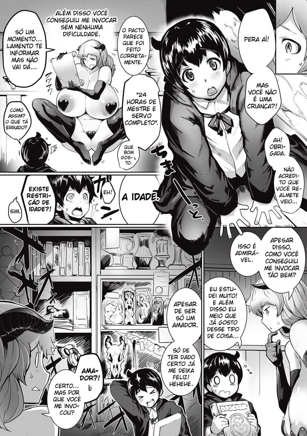 [Sasaki Maru] Inma-San Sakaotoshi | Succubus-san's Reverse Fall (COMIC Masyo 2016-10) [Portuguese-BR] [digital] - Page 2