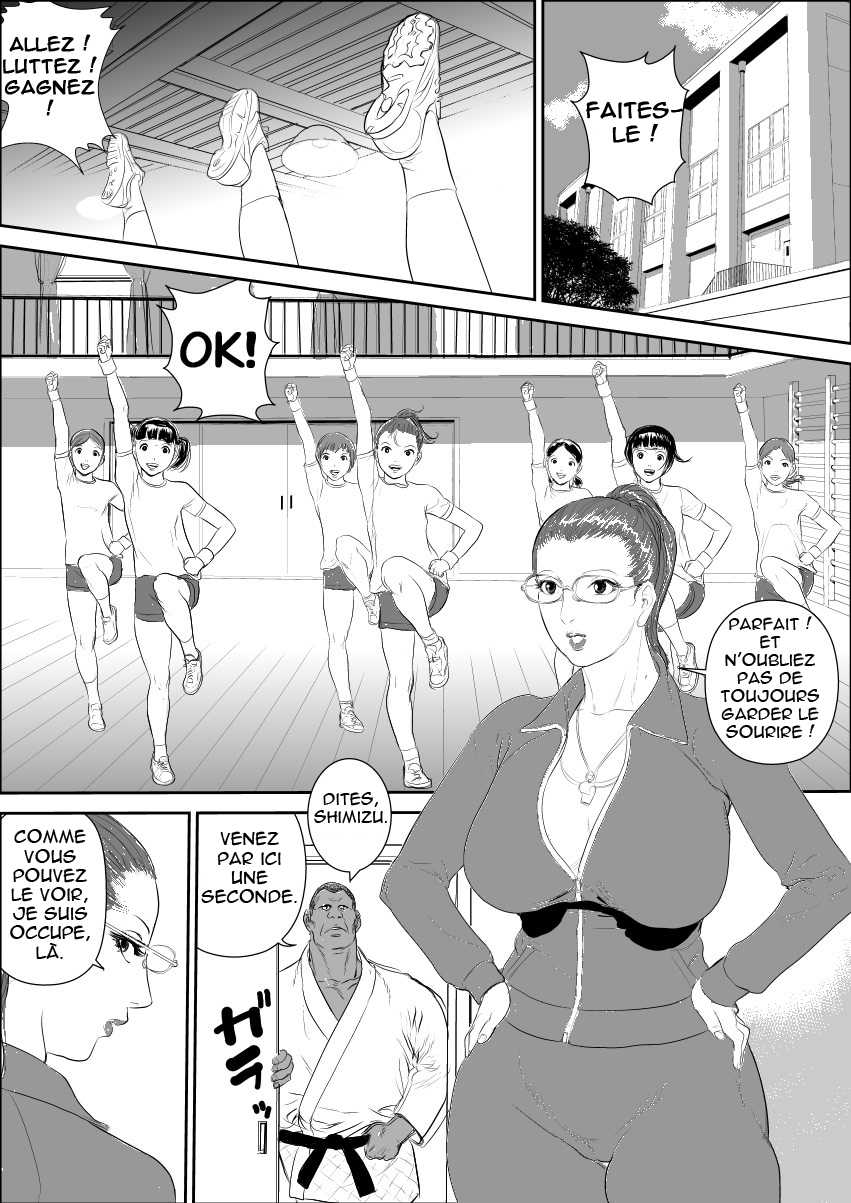[Jinsukeya (Jinsuke)] Mesu Kyoushi 3 - Rinkangoku | Female Teacher 3 - Gang Rape Hell [French] [O-S] - Page 13
