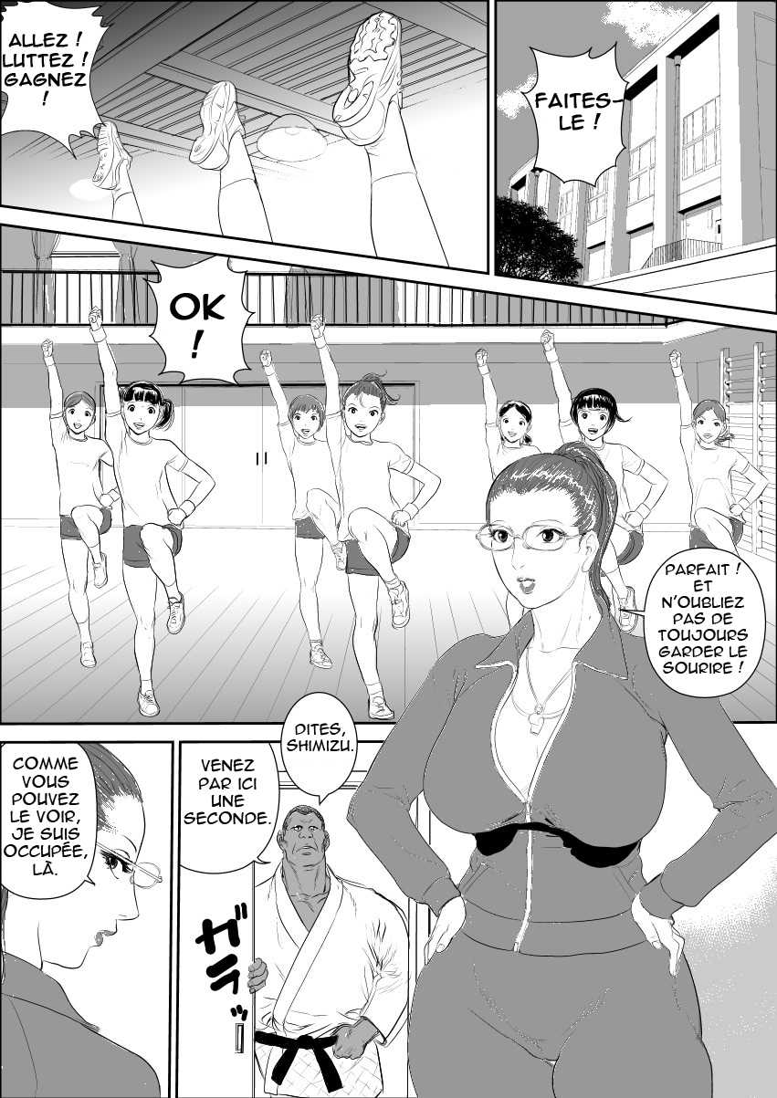 [Jinsukeya (Jinsuke)] Mesu Kyoushi 3 - Rinkangoku | Female Teacher 3 - Gang Rape Hell [French] [O-S] - Page 13