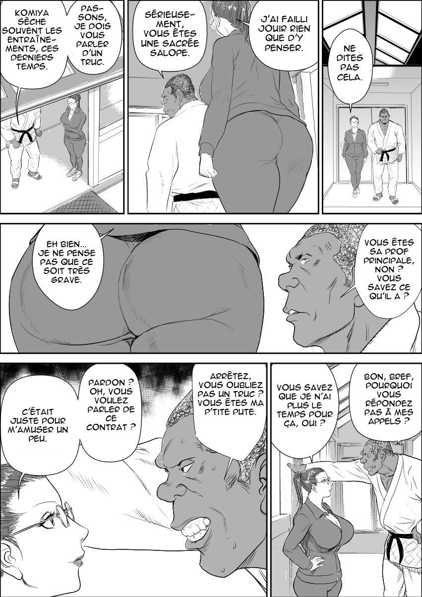 [Jinsukeya (Jinsuke)] Mesu Kyoushi 3 - Rinkangoku | Female Teacher 3 - Gang Rape Hell [French] [O-S] - Page 15