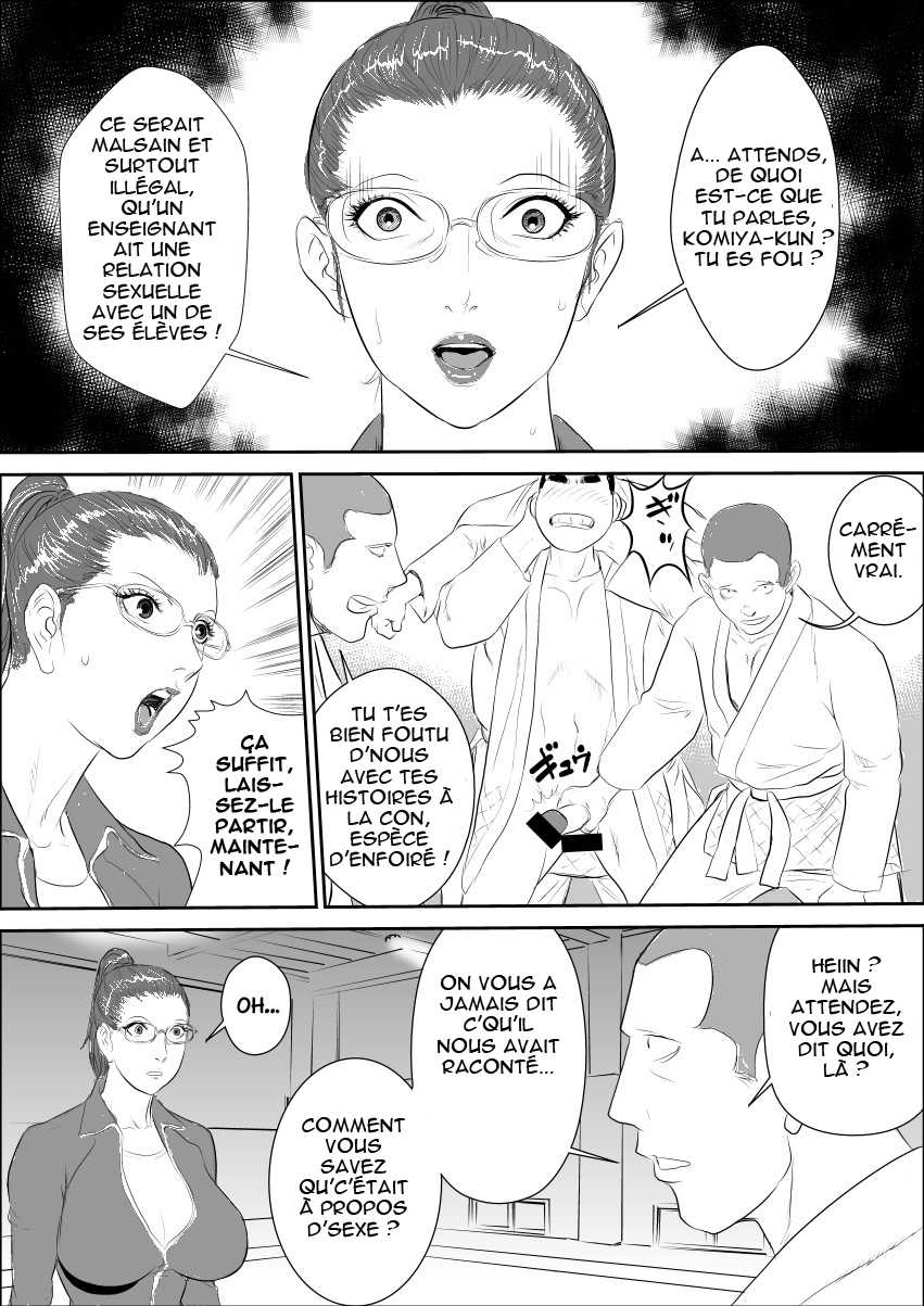 [Jinsukeya (Jinsuke)] Mesu Kyoushi 3 - Rinkangoku | Female Teacher 3 - Gang Rape Hell [French] [O-S] - Page 18