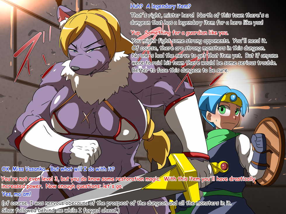 [Abujan (Roger Mango)] Massive Dungeon - Wana ni Hamari Monster no Niku Ana ni naru Mesukemo Senshi (English) - Page 5