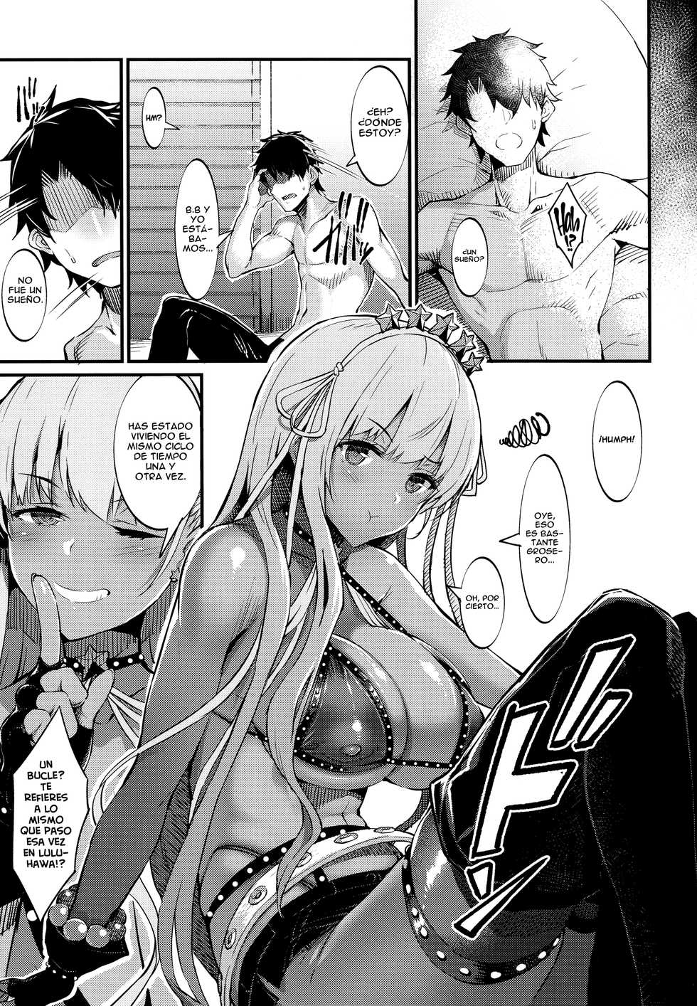(C96) [Selvage Fisheries (Uo Denim)] Kagirinaku Toumei ni Chikai B.B - Almost Transparent B,B (Fate/Grand Order) [Spanish] [HentaIsLife Scans] - Page 4