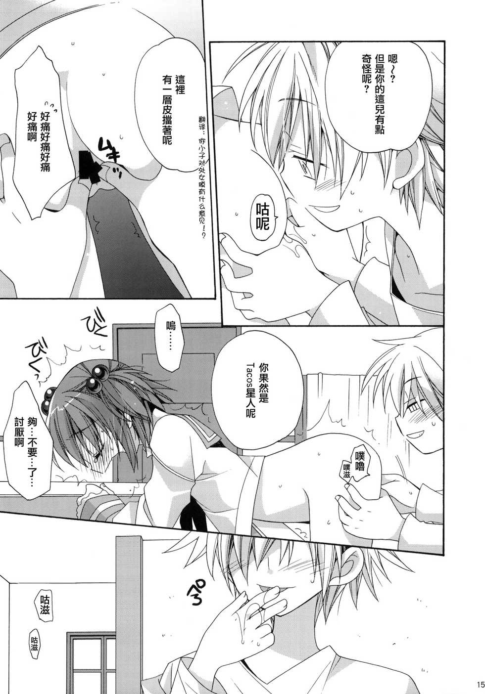 (C76) [ciaociao (Araki Kanao)] Paipan Tension (Saki) [Chinese] [L.S.同漫汉化组] - Page 14