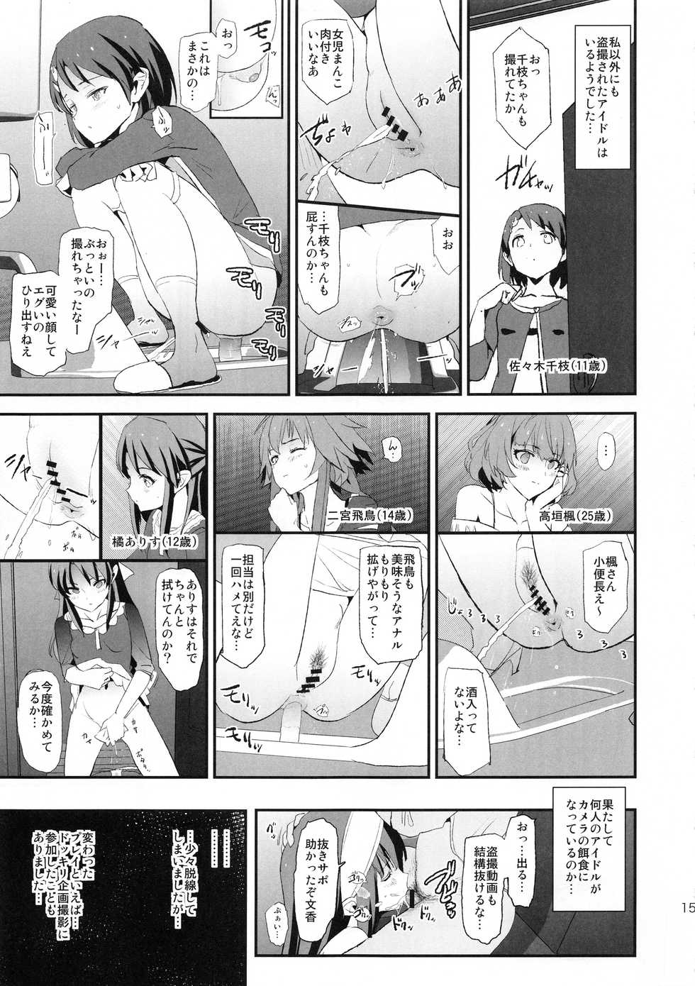 (C96) [Yami ni Ugomeku (Dokurosan)] Sagisawa Fumika no Dosukebe Hamedori Interview + Omake Paper (THE IDOLM@STER CINDERELLA GIRLS) - Page 15
