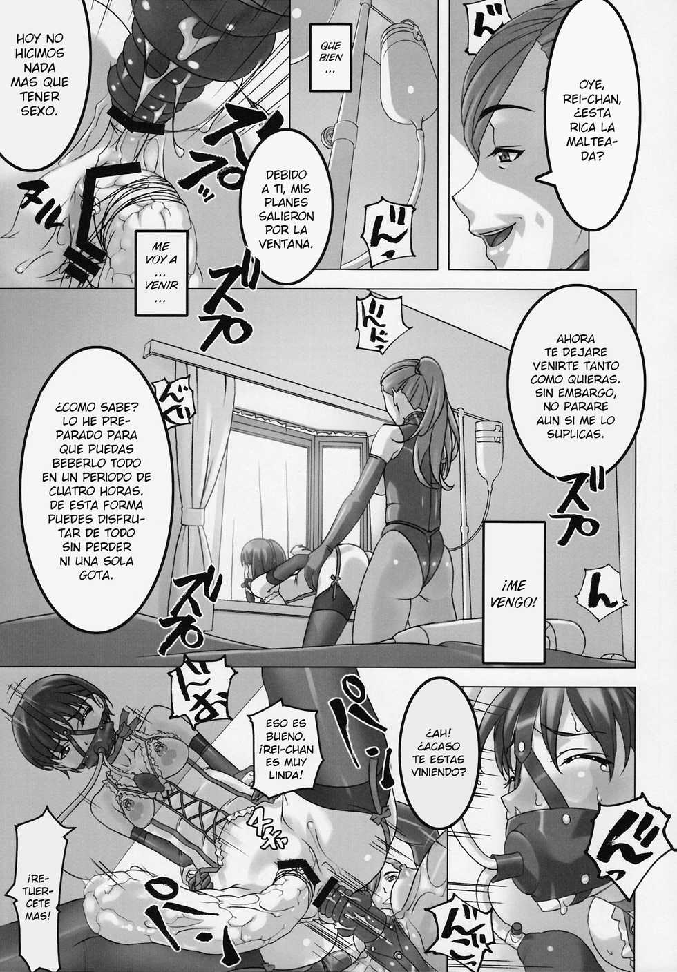 (C81) [Tairikukan Dandoudan Dan (Sakura Romako)] Anoko ga Mainichi Oshiri no Ana ni Butta Mono o Irerare Nando mo Zecchou ni Tassuru Manga [Spanish] [elmoedela8] - Page 18