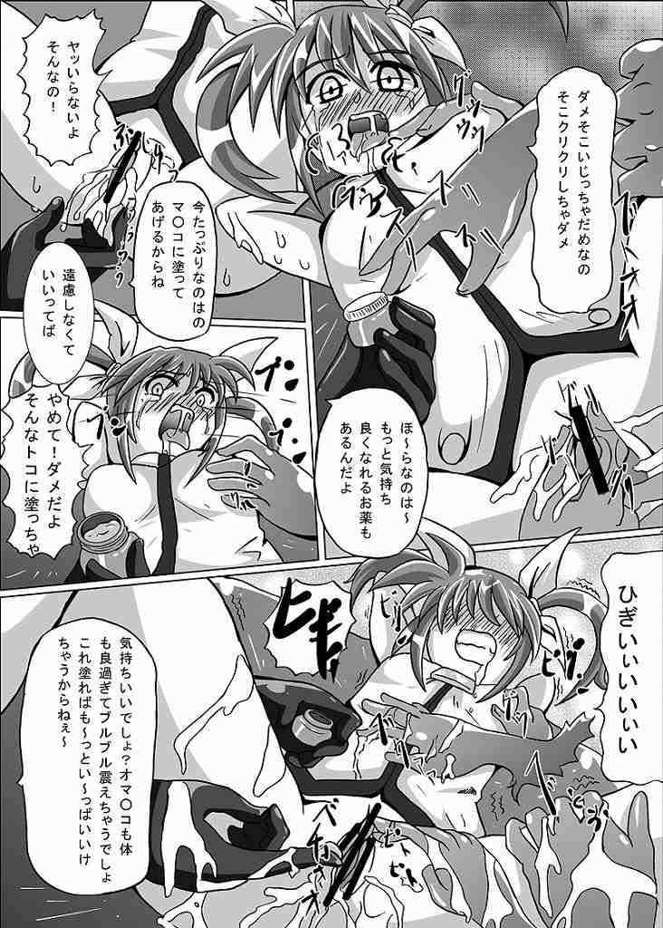 (Lyrical Magical 5) [Kurodamaya (Akadama)] Kurenai no Sho ~Nanoha Hen~ (Mahou Shoujo Lyrical Nanoha) - Page 13